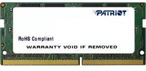 Память DDR4 16Gb 2400MHz Patriot PSD416G24002S RTL PC4-19200 CL17 SO-DIMM 260-pin 1.2В dual rank
