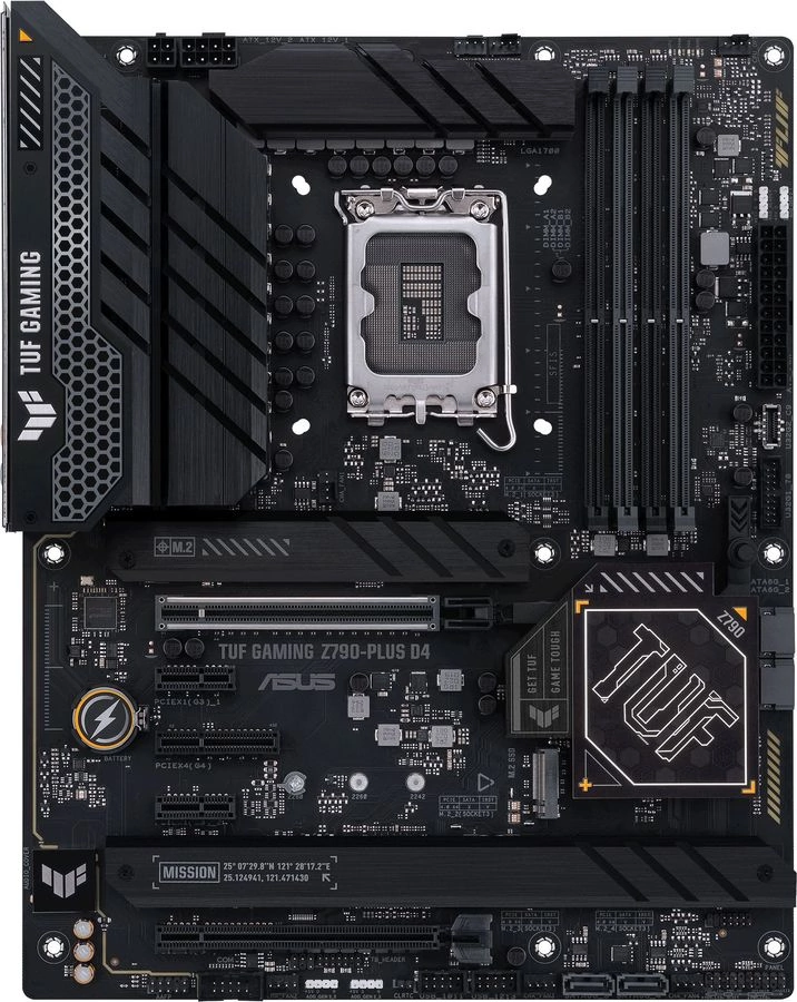 Материнская плата Asus TUF GAMING Z790-PLUS D4 (90MB1CQ0-M0EAY0)