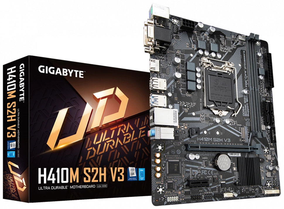 Материнская плата Gigabyte H410M S2H V3