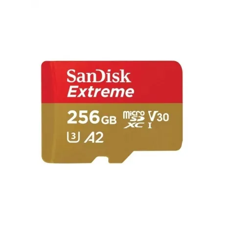 Карта памяти microSDXC 256GB SanDisk EXTREME Class 10, UHS-I, W130, R 190 МБ/с, (SDSQXAV-256G-GN6MN) без адаптера на SD в Санкт-Петербурге