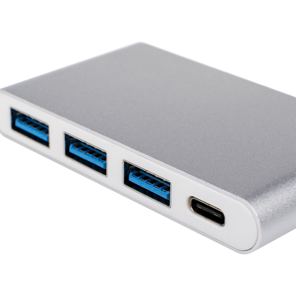 Переходник Type-C(m) <=> 3xUSB 3.0(f) + Type-C(f), 0.1 м Переходник Atcom Type-C M/3xUSB 3.0 F+Type-C F (AT2808)