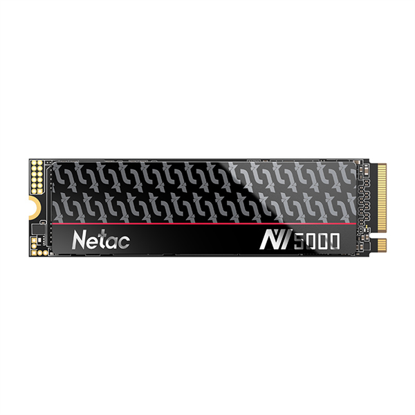 Ssd накопитель Netac SSD NV5000-T 2TB PCIe 4 x4 M.2 2280 NVMe 3D NAND, R/W up to 4800/4400MB/s, IOPS(R4K) 600K/700K, TBW 1280TB with heat spreader, 5y wty (NT01NV5000t-2T0-E4X)