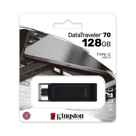 Флешка Kingston 128Gb DataTraveler 70 (DT70/128GB) USB 3.2 в Санкт-Петербурге