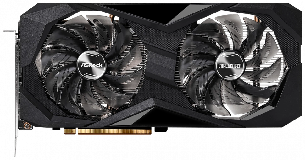 Видеокарта Asrock AMD Radeon RX 6600 Challenger White 8Gb (RX6600 CLW 8G)