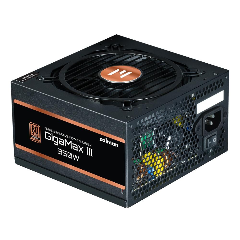 Блок питания Zalman ZM850-GV3, 850W, ATX12V v3.0, Gen 5.0, APFC, 12cm Fan, 80+ Bronze, Retail (ZM850-GV3)