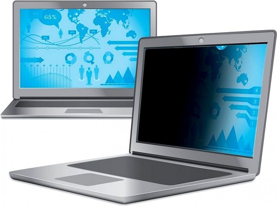 Экран защиты информации для ноутбуков 3M черный