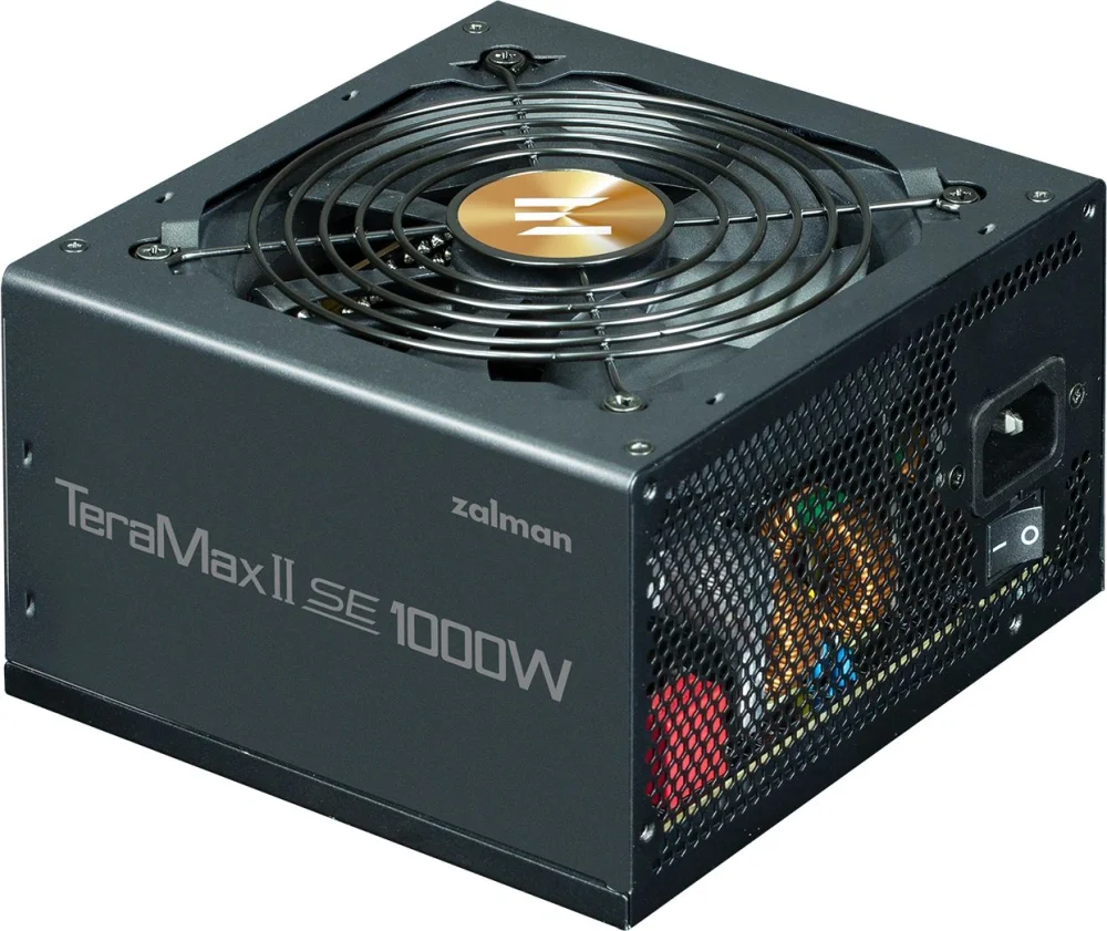 Блок питания Zalman ATX 1000W ZM1000-TMX2S Gen.5 80+ gold 24pin APFC 120mm fan 12xSATA Cab Manag RTL