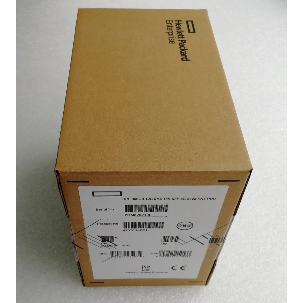 Жесткий диск HP 870765-B21 900 ГБ 12G 15K SAS 2.5' серверный HDD 867253-002, 875216-002, 870798-001, EH000900JWCPH, 870765-S21, EH000900JWHPK