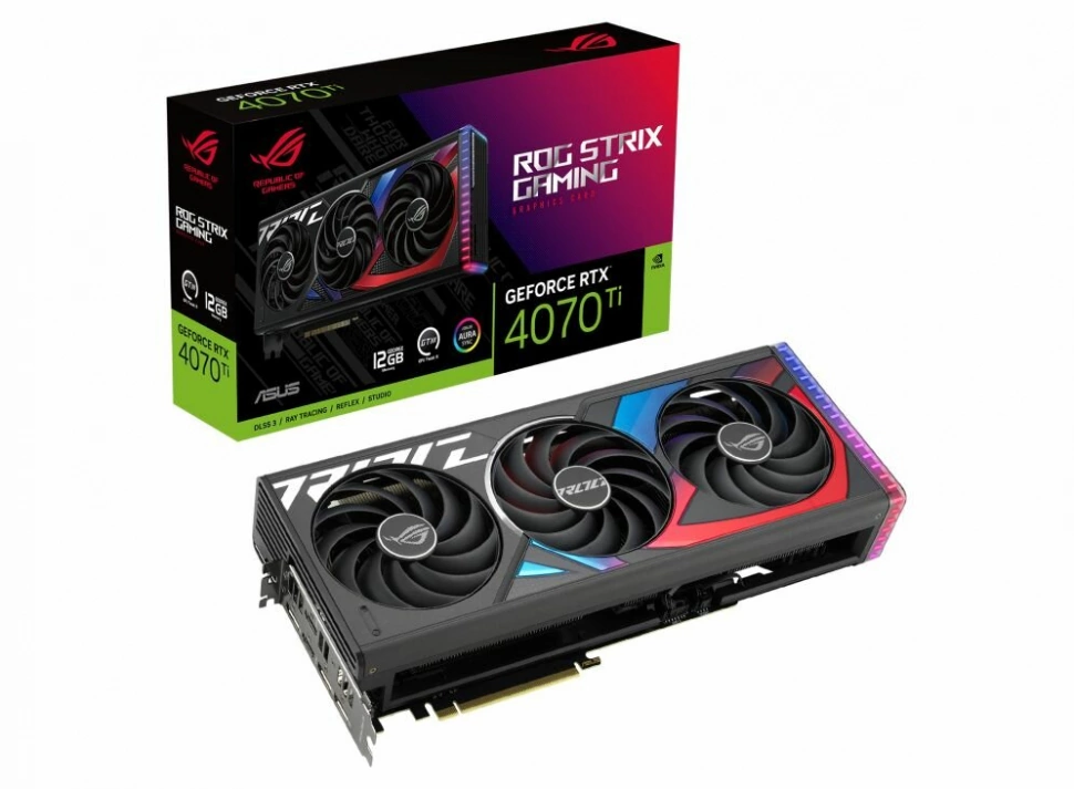 Видеокарта Asus ROG-STRIX-RTX4070TIS-O16G-GAMING (90YV0KG0-M0NA00)