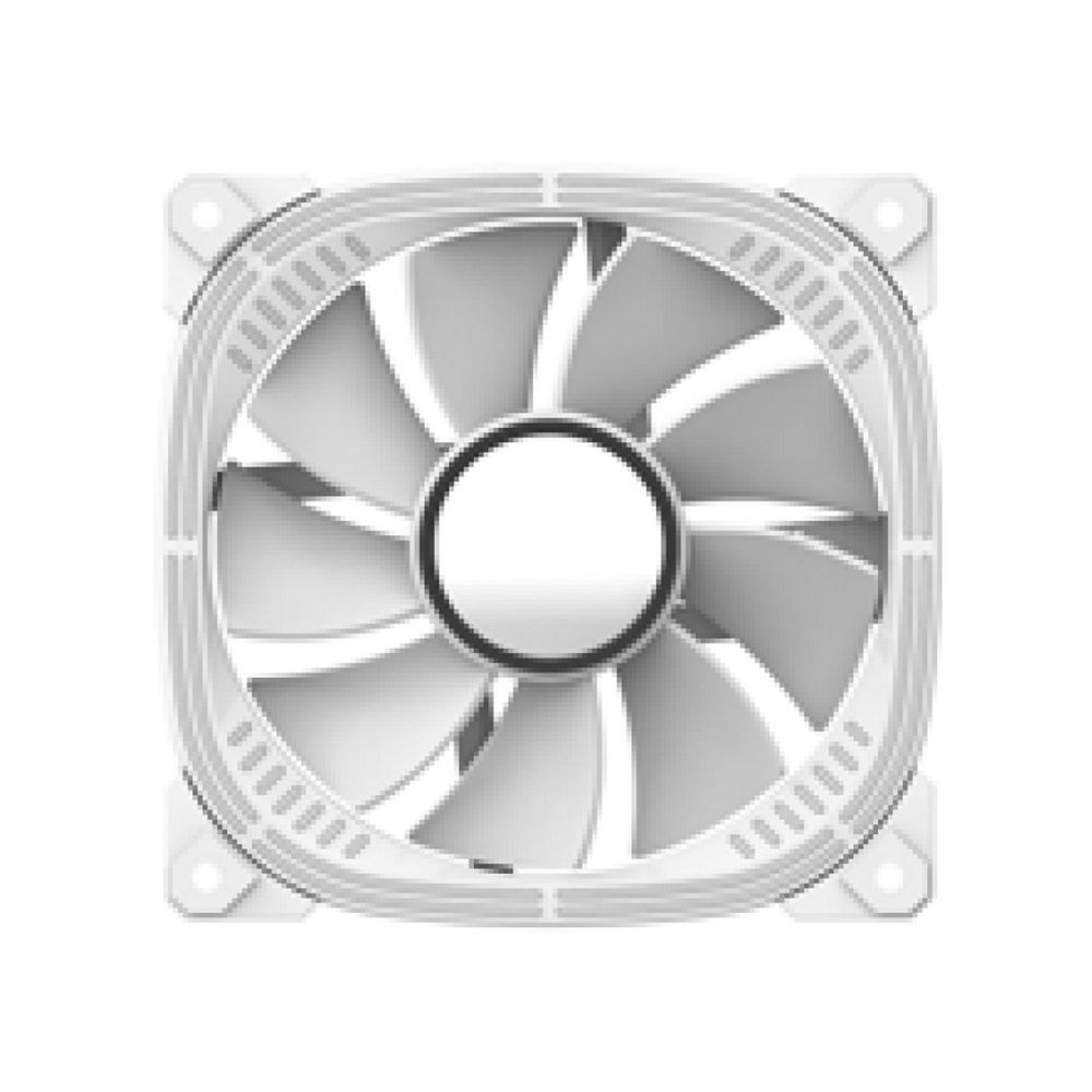 Luna-120-W-R Fan frame color: White Fan size: 120*120*25mm Fan speed: 650~1800RPM±10% Rated voltage: 12VDC Rated current: 0.25A Fan air flow: 47.2CFM±10% Fan air pressure: 1.60mmH20±10% Fan noise: 6~30dBA Fan bearing: Hydraulic