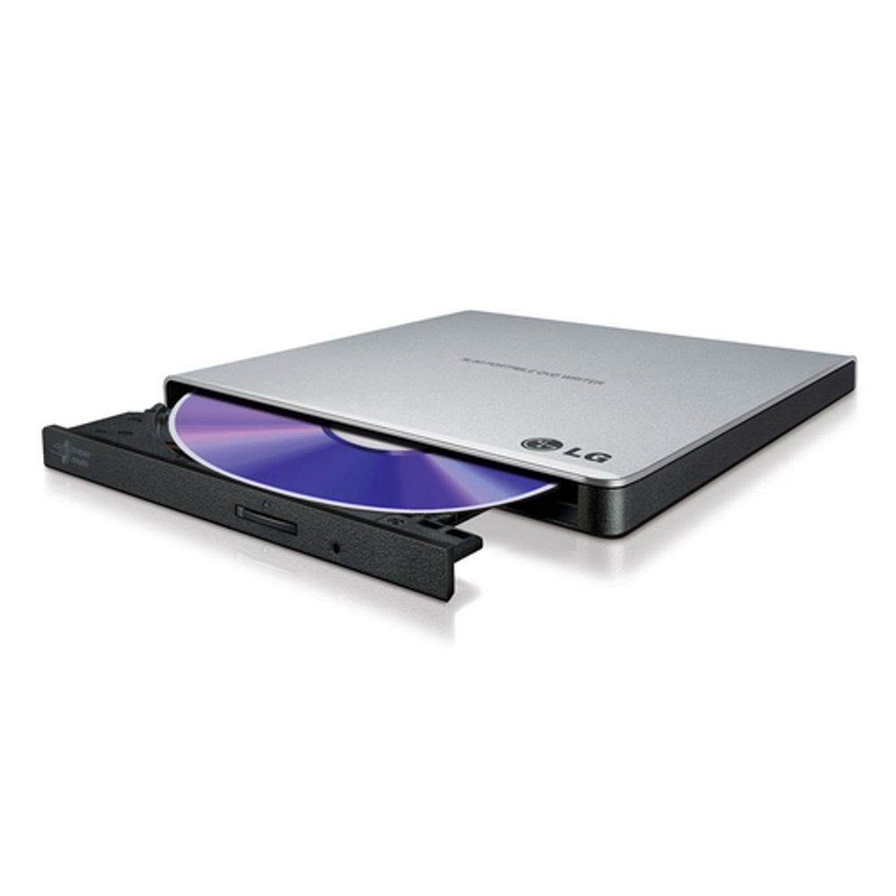 Привод DVD-RW LG GP57ES40 серебристый USB внешний oem