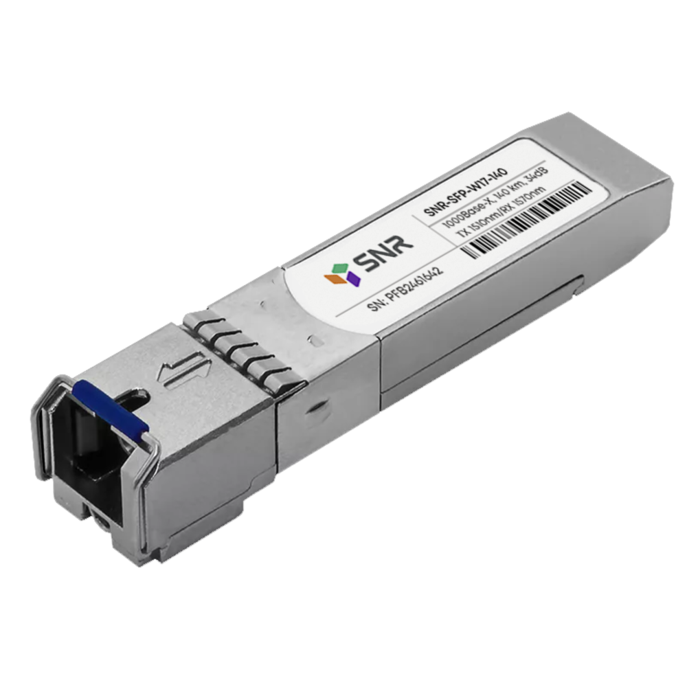 Модуль SFP WDM, дальность до 140км (34dB), 1510/1570нм