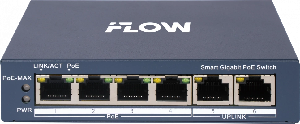 Коммутатор iFlow L2 (F-SW-EM606POE-VM)