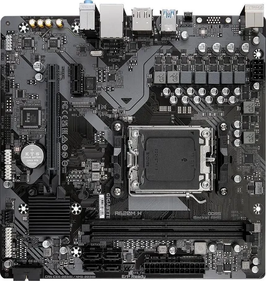 Материнская плата Gigabyte A620M H 1.2
