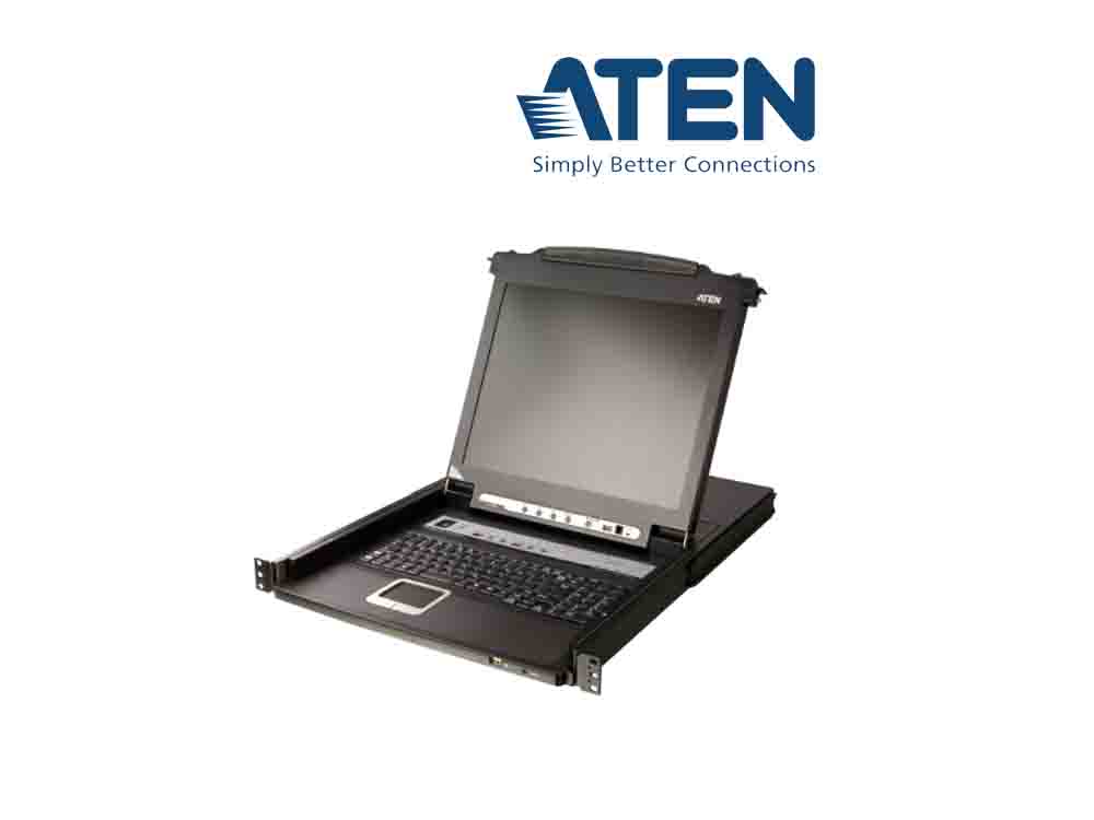 Aten CL5716N 1U консоль с 17″ LCD и 16-портовым KVM