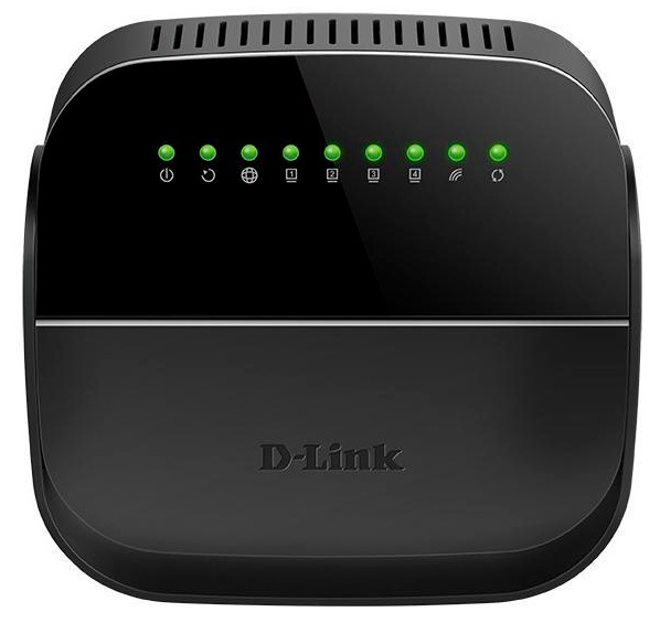 Маршрутизатор D-Link Беспроводной маршрутизатор N150 ADSL2+, 2,4 ГГц, 4x100Base-TX LAN, 1xDSL, Annex A, 1 внутренняя антенна 3 дБи, поддержка Ethernet WAN (DSL-2640U/R1A)