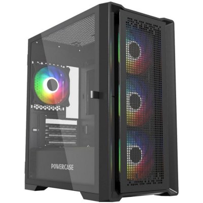 Корпус PowerCase ByteFlow Micro Black