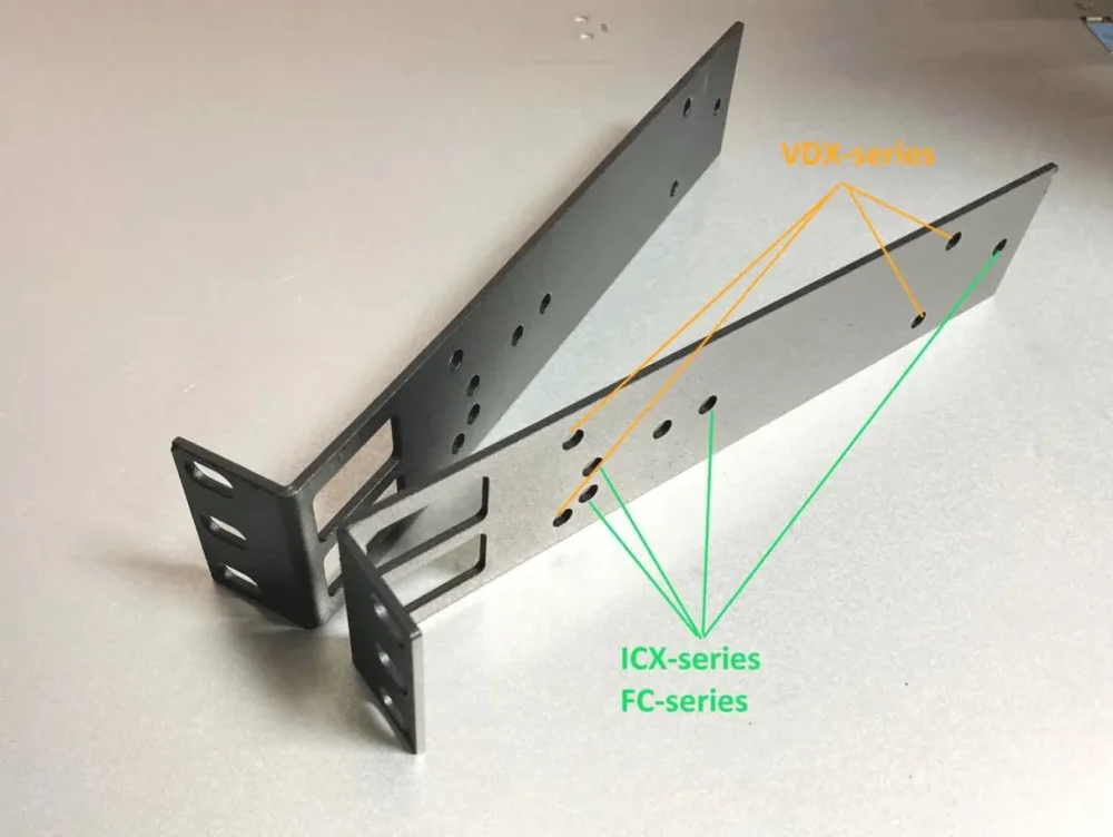 Монтажный комплект для коммутаторов Brocade FC, VDX, ICX