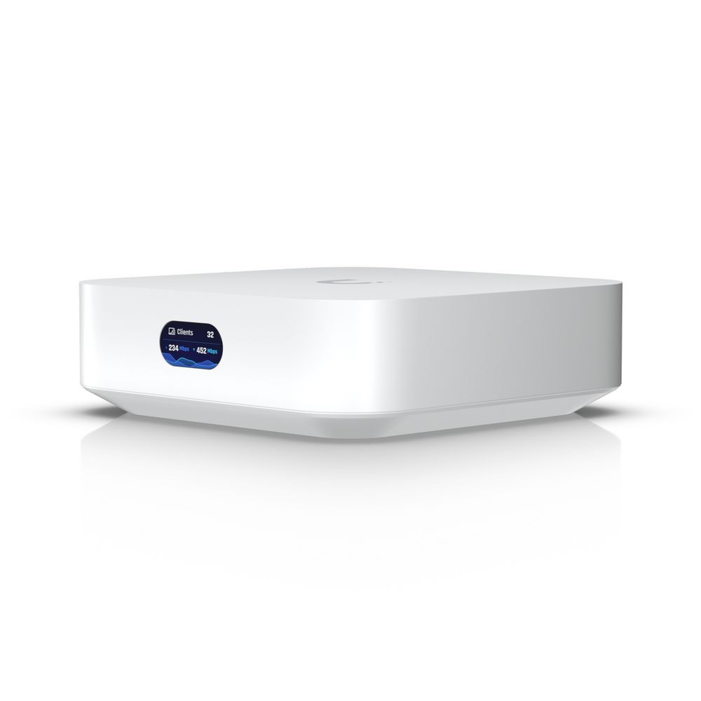 Маршрутизатор Ubiquiti UniFi Express Impressively compact UniFi Cloud Gateway and WiFi 6 access point that runs UniFi Network. Powers an entire network or simply meshes as an access point.