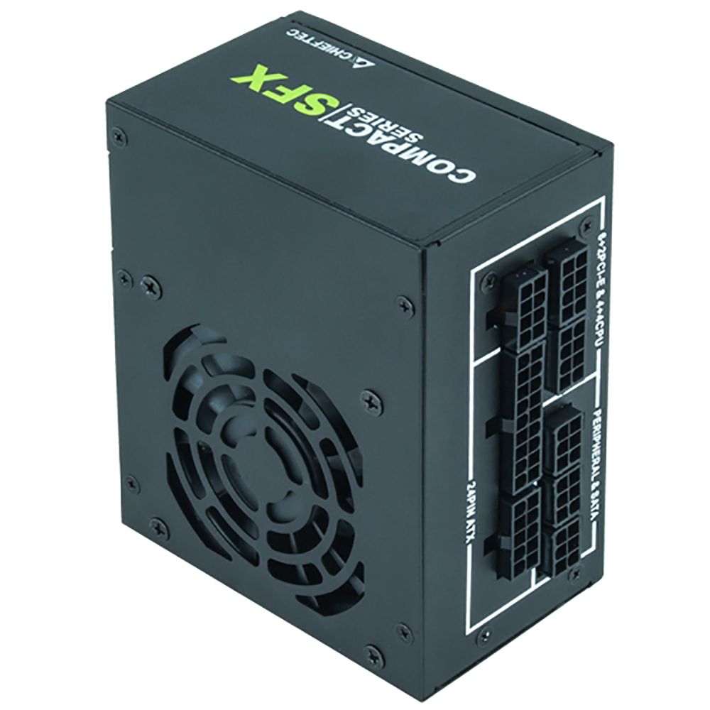 Блок питания Chieftec Compact CSN-550C (ATX 2.3, 550W, SFX, Active PFC, 80mm fan, 80 PLUS GOLD, Full Cable Management) Retail (CSN-550C)
