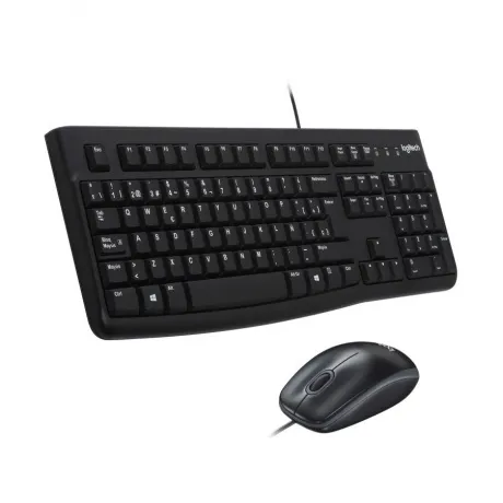 Набор клавиатура+мышь Logitech MK120 Black в Санкт-Петербурге