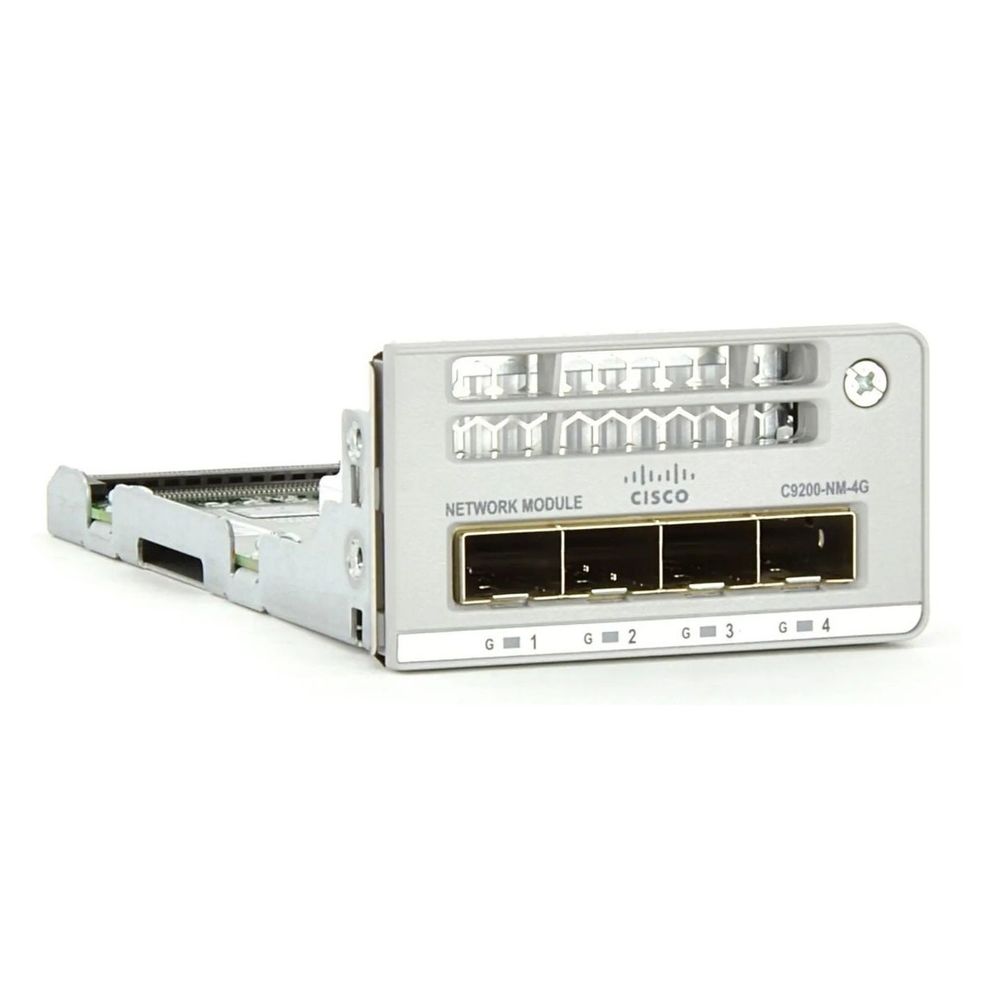 Модуль интерфейсный CISCO Catalyst 9200 4x1Gb SFP Uplink Module, C9200-NM-4G