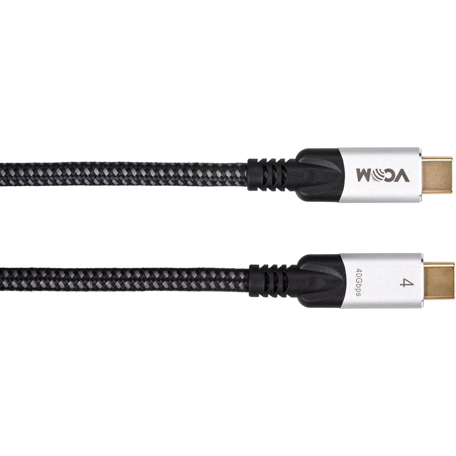 Кабель USB4 TypeC(M)--TypeC(M), 5K@60Hz, 40GBps, PD 240W, 5A, VCOM, 1.2м <CU560-1.2M> Кабель VCOM USB Type-C M/USB Type-C M (CU560-1.2M)