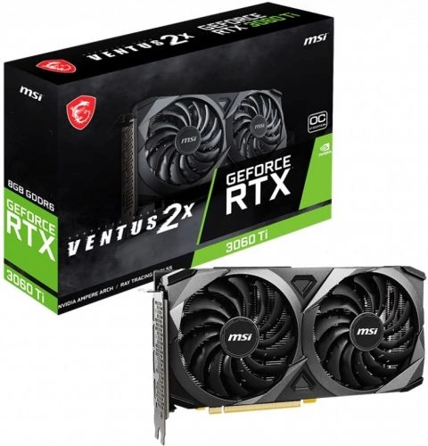 Видеокарта MSI RTX 3060 TI VENTUS 2X 8G V1 LH
