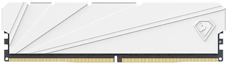 Оперативная память Netac Shadow S 8GB DDR4-3200 (PC4-25600) C16 White 16-20-20-40 1.35V XMP Memory module (DIMM) (NTSSD4P32SP-08W)