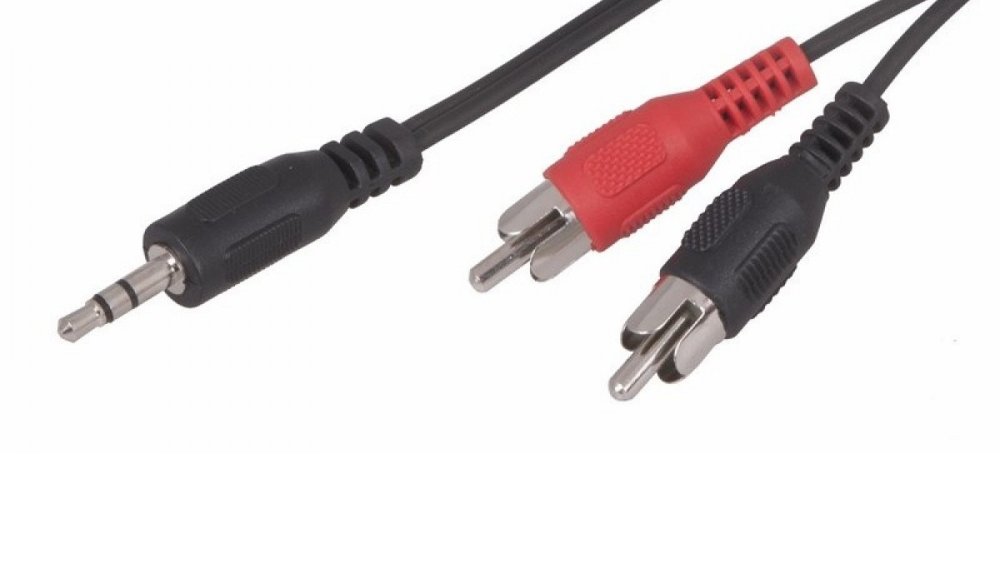 Rexant (17-4202) Шнур 3.5мм стерео штекер - 2 RCA 1.5М
