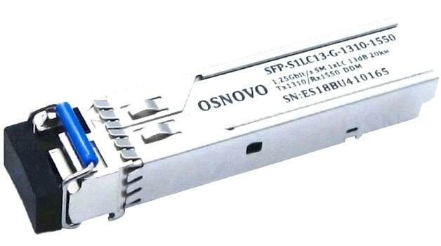 Трансивер Osnovo SFP-S1LC13-G-1550-1310-I