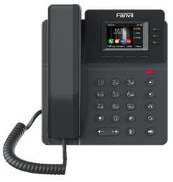 Телефон IP Fanvil V60P черный