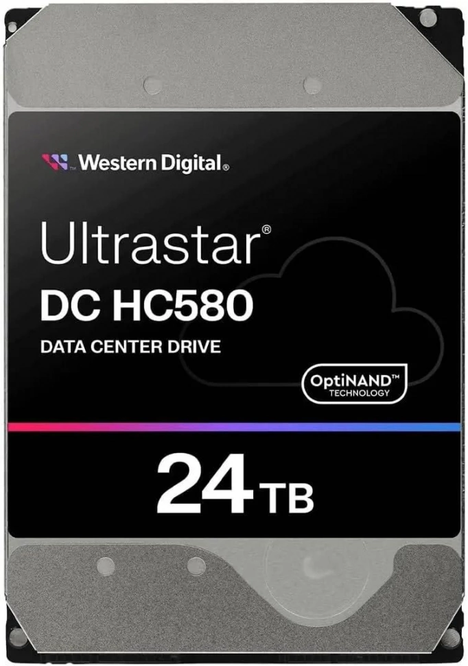 Жёсткий диск Western Digital Ultrastar DC HC580 24Tb (WUH722424ALE6L4)