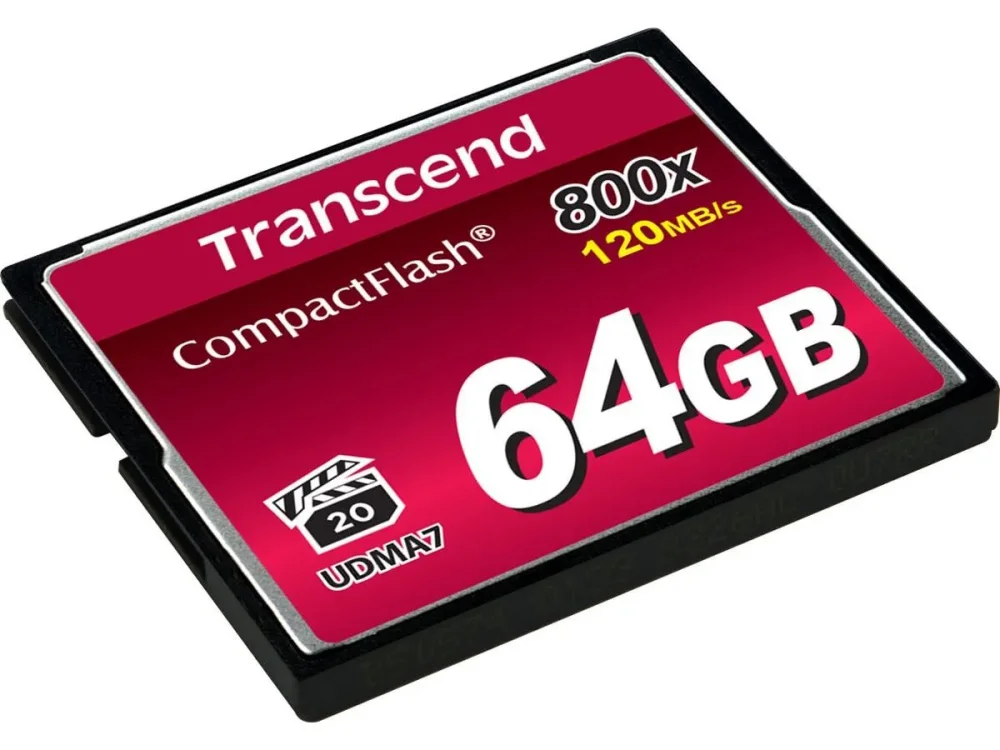 Карта Памяти CF 64Gb Transcend 800X (120/40 Mb/s) в Санкт-Петербурге