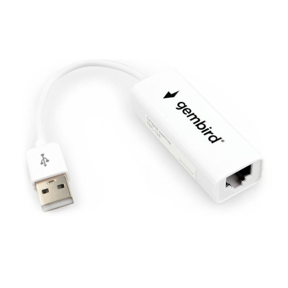 Сетевой адаптер Ethernet Gembird NIC-U4 USB 2.0 - Fast Ethernet adapter (272740)