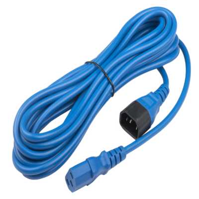 Кабель питания Hyperline PWC-IEC13-IEC14-5.0-BL