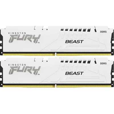 Оперативная память Kingston Fury Beast White XMP KF552C40BWK2-64