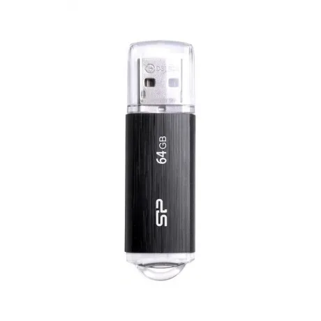 Флешка Silicon Power 64Gb Ultima U02 SP064GBUF2U02V1K USB2.0 black в Санкт-Петербурге