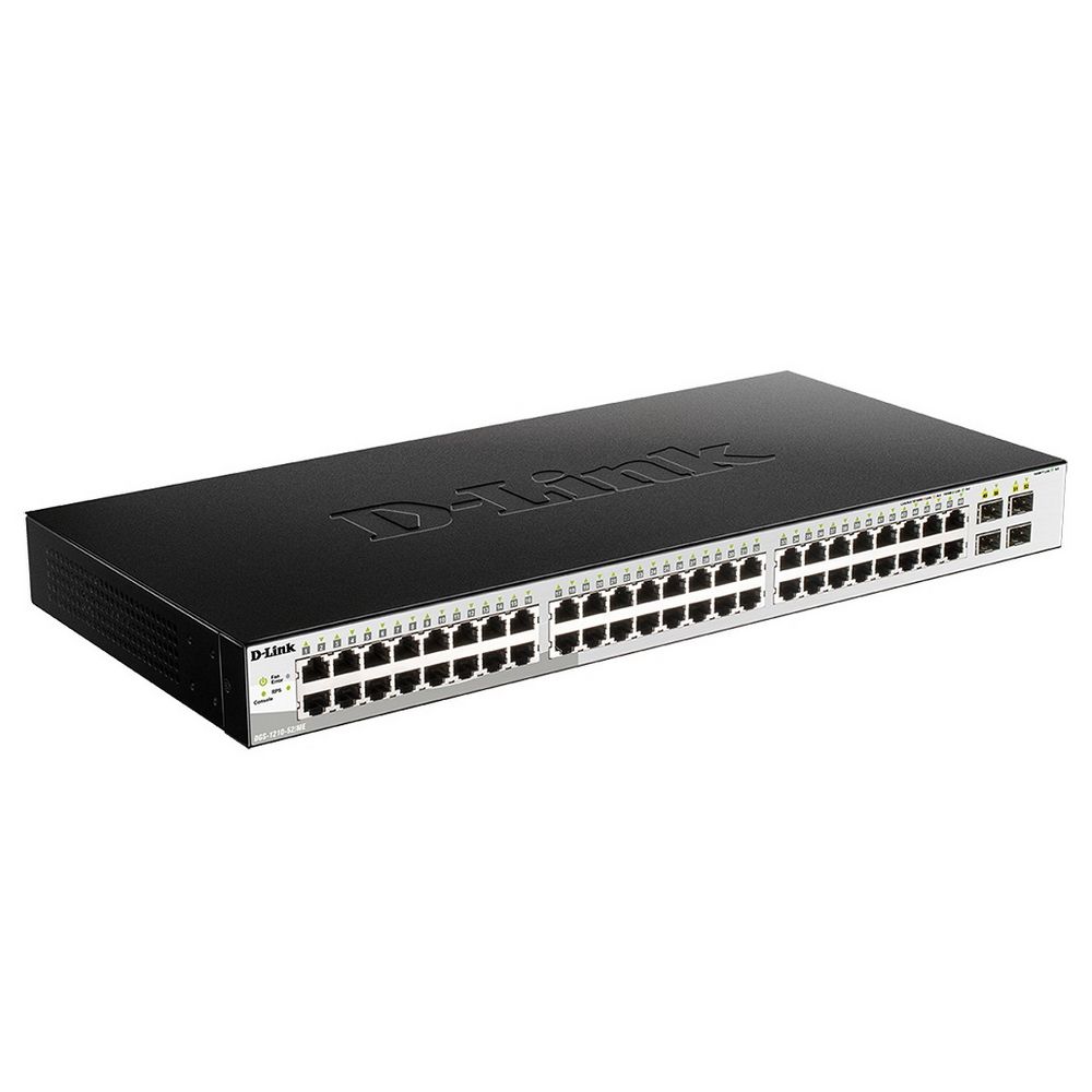 Коммутатор D-Link DGS-1210-52/ME/B1A 48G 4SFP управляемый