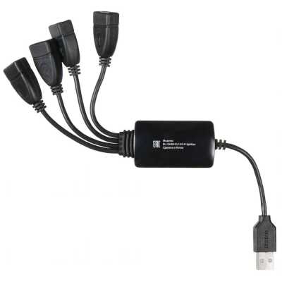 Разветвитель USB Buro BU-HUB4-0.3-U2.0-SPLITTER