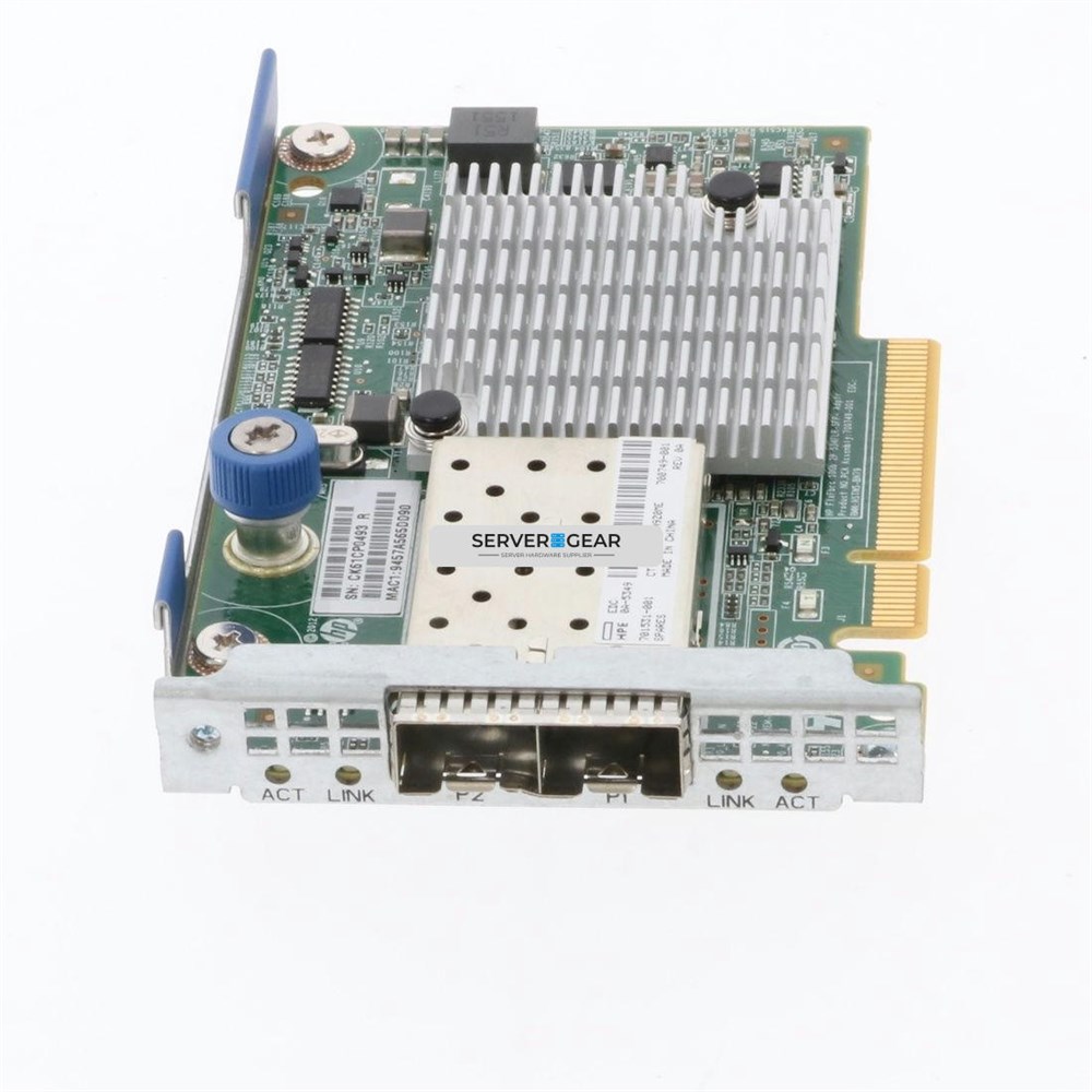 700749-001 Адаптер HP 534FLR-SFP+ 10Gb 2-Port FlexLOM Adapter