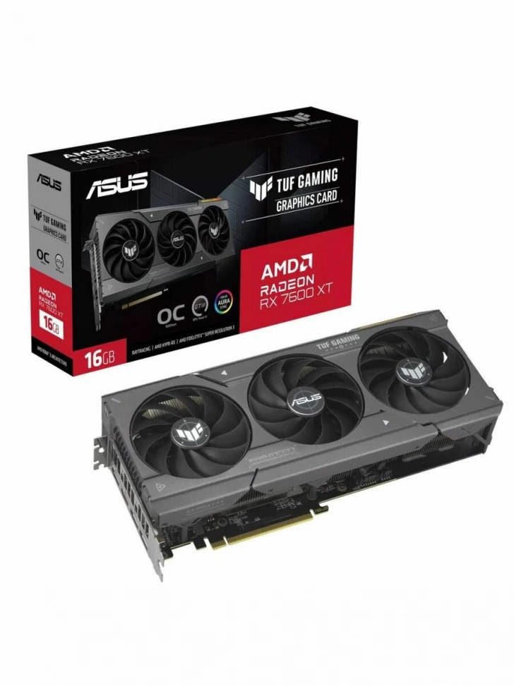 Видеокарта Asus TUF-RX7600XT-O16G-GAMING (90YV0K20-M0NA00)
