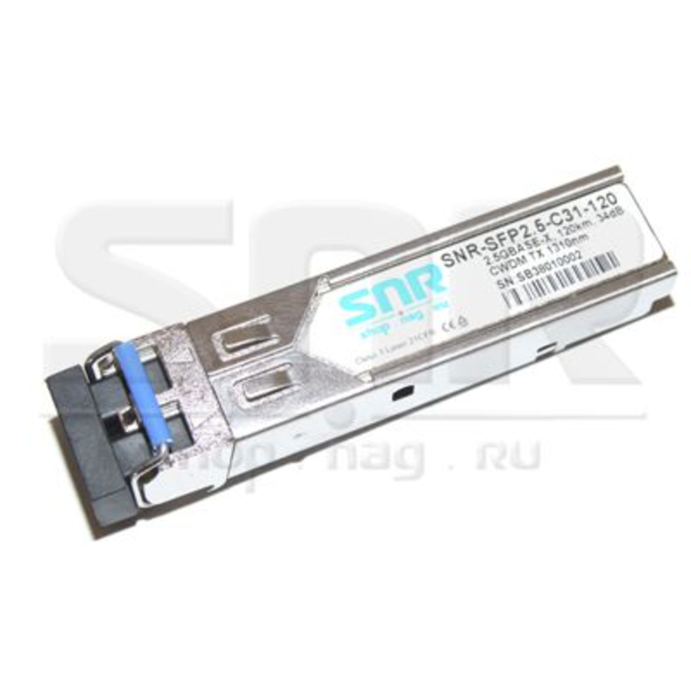 Модуль SFP 2.5G CWDM оптический, дальность до 40км (18dB), 1470нм