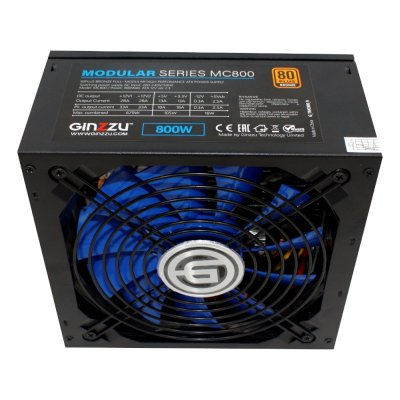 Блок питания Ginzzu MC800