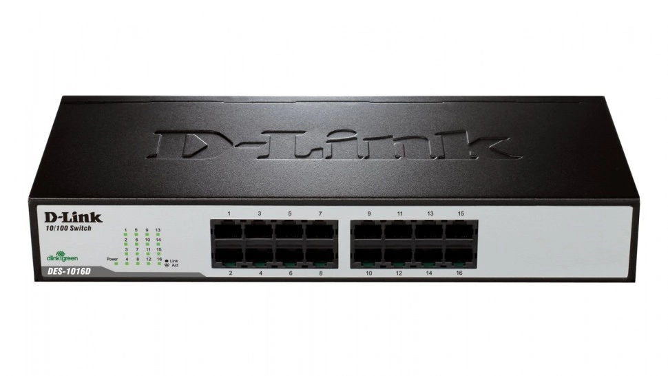 Коммутатор D-Link DES-1016D (DES-1016D/H2A, DES-1016D/I1A)