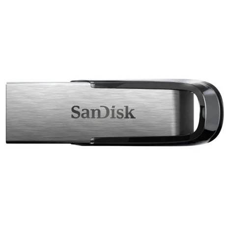 Флешка SanDisk Ultra Flair 128GB (SDCZ73-128G-G46) USB 3.0 черный/серебристый в Санкт-Петербурге