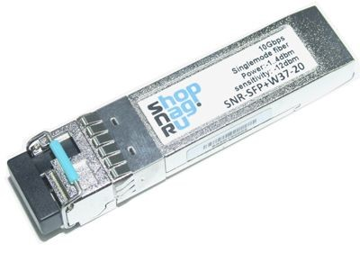 SNR Модуль SFP+ WDM, дальность до 20км (12dB), 1330нм (SNR-SFP+W37-20)