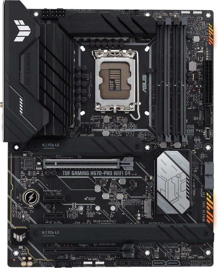 Материнская плата Asus TUF GAMING H670-PRO WIFI D4 (90MB1900-M0EAY0)