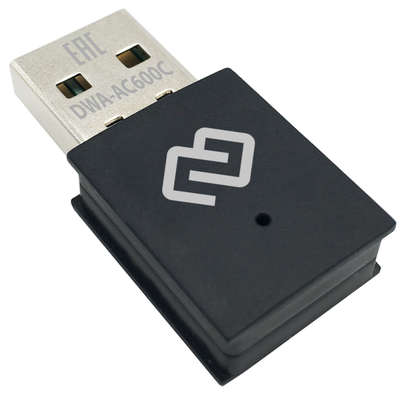 Сетевой адаптер WiFi Digma DWA-AC600C USB 2.0