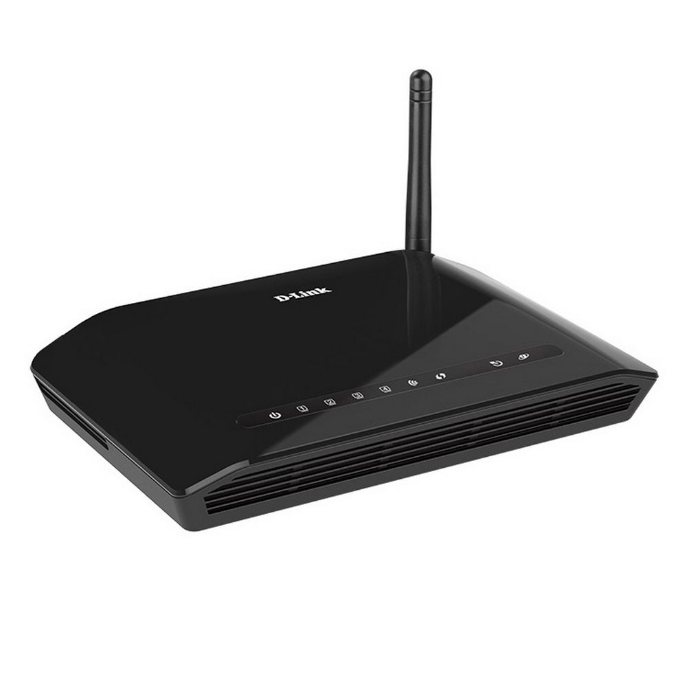 Маршрутизатор D-Link DSL-2640U/RB/U2B, Wireless N 150 ADSL2+ Modem Router (Annex B) ADSL: 1 RJ-11 port LAN: 4 RJ-45 10/100BASE-TX Fast Ethernet ports with auto-MDI/MDIX WLAN: built-in 802.11b, g, and n wireless int (DSL-2640U/RB/U2B)